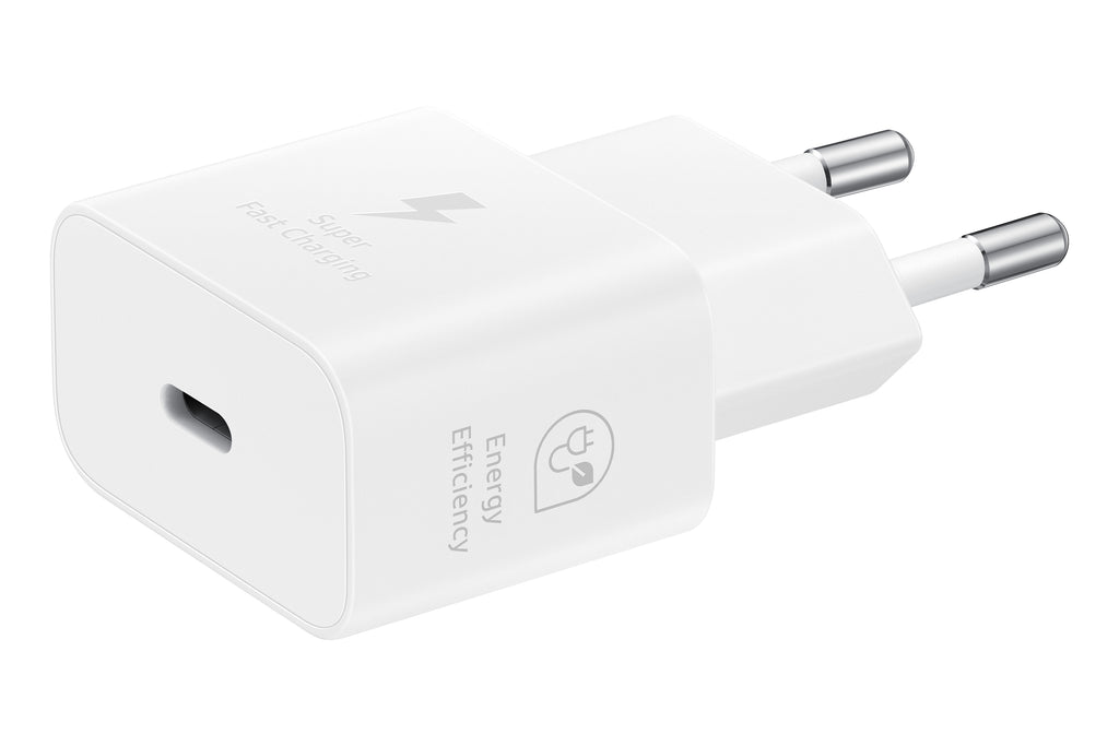 Samsung Schnellladegerät - ohne Datenkabel - USB-C 25W - weiß – Bild 4