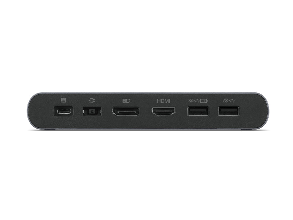 Lenovo 40B30090EU laptop-dockingstation & portreplikator 2 x USB 3.2 Gen 2 (3.1 Gen 2) Type-C Grau – Bild 4