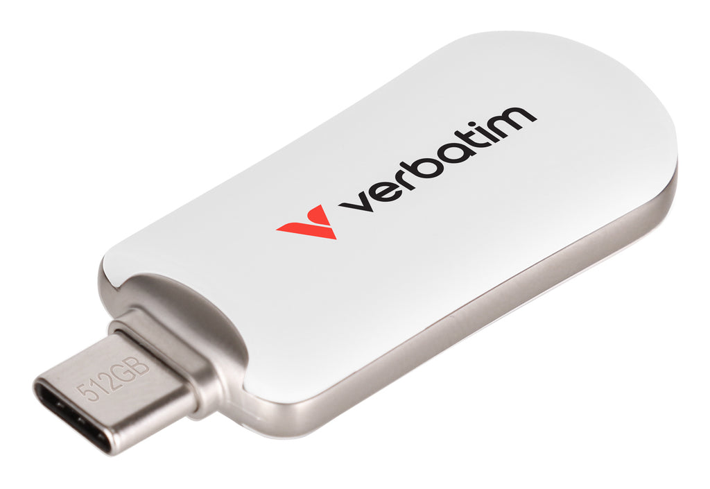 Verbatim 30231 USB-Stick 512 GB USB Typ-C 3.2 Gen 1 (3.1 Gen 1) Weiß – Bild 3