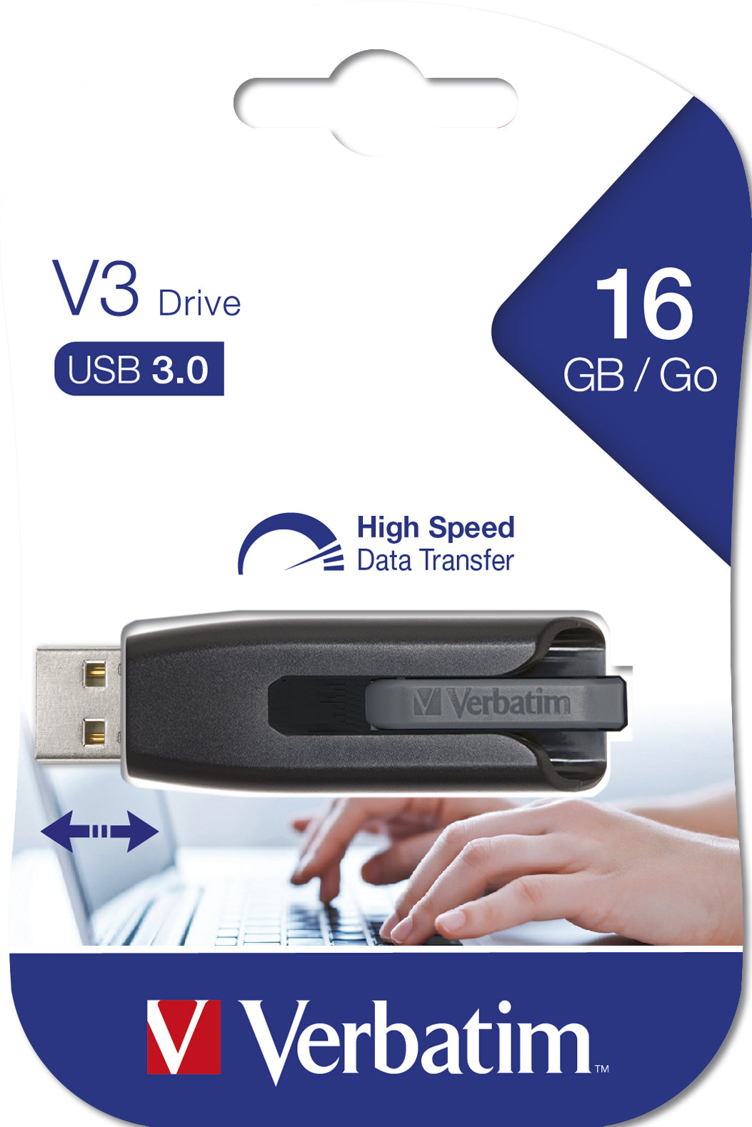 Verbatim Store n Go V3 16GB USB 3.0 grey 49172 – Bild 5
