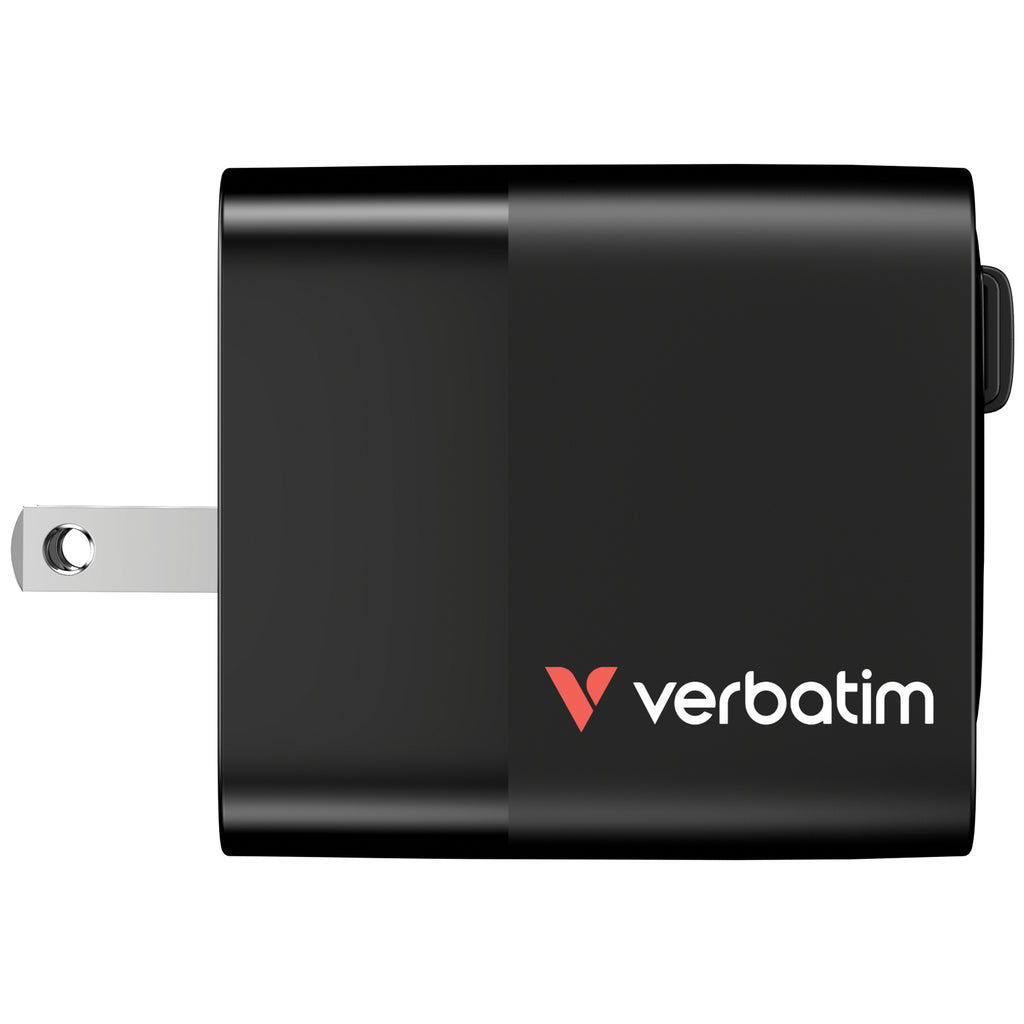 Verbatim GaN Charger 65W Universal Schwarz AC Schnellladung Drinnen – Bild 4