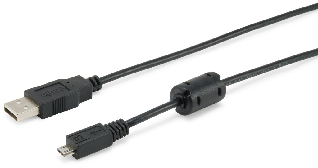 Equip USB 2.0 A auf Micro-B Kabel, 1.0m , Black