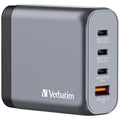 Verbatim GNC-140 Universal Schwarz, Grau AC Schnellladung Drinnen