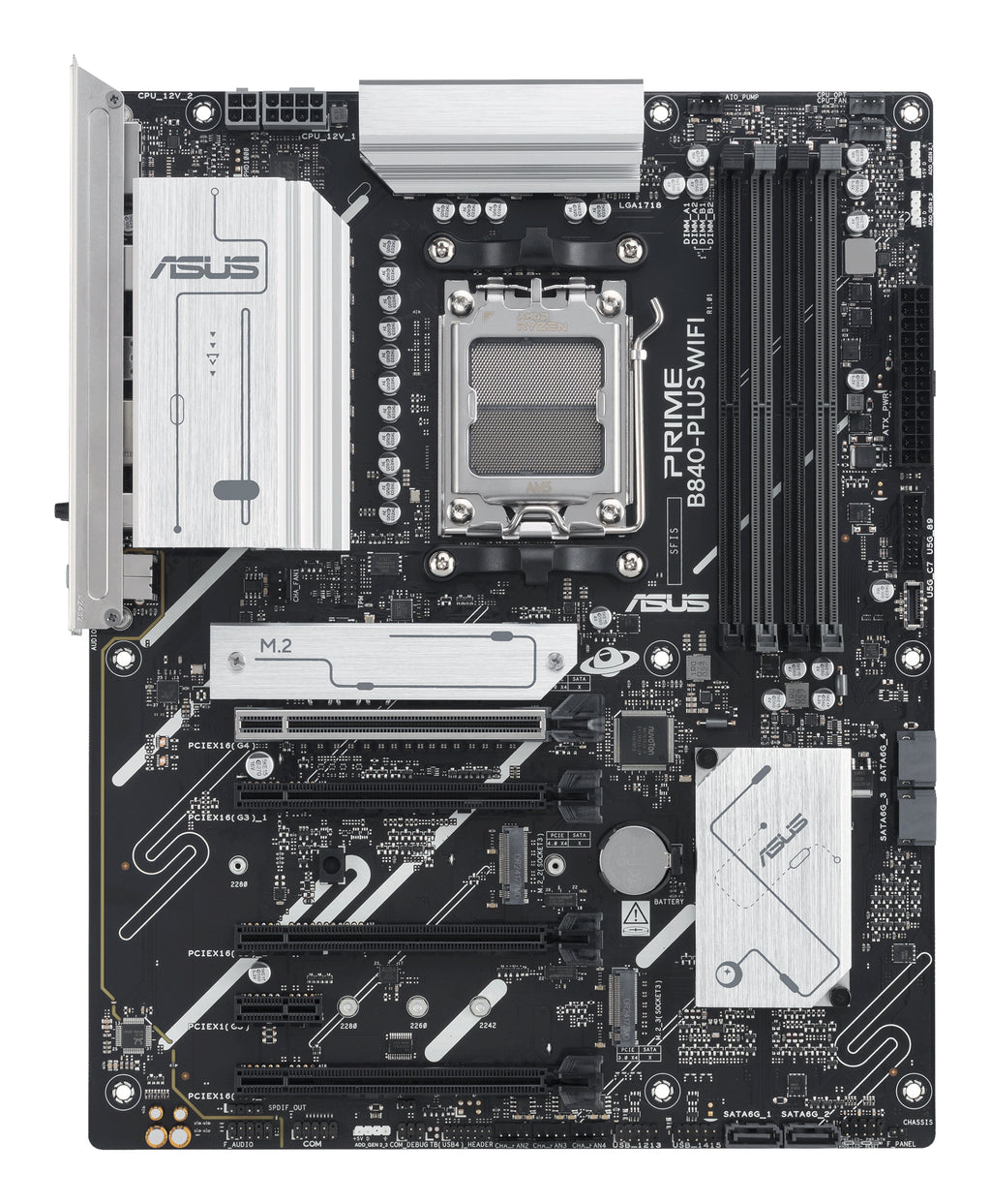 ASUS PRIME B840-PLUS WIFI AMD B840 Sockel AM5 ATX – Bild 2