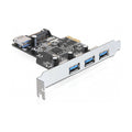 DeLOCK PCI Express x1 Karte zu 3 x extern + 1 x intern USB 5 Gbps Typ-A Buchse