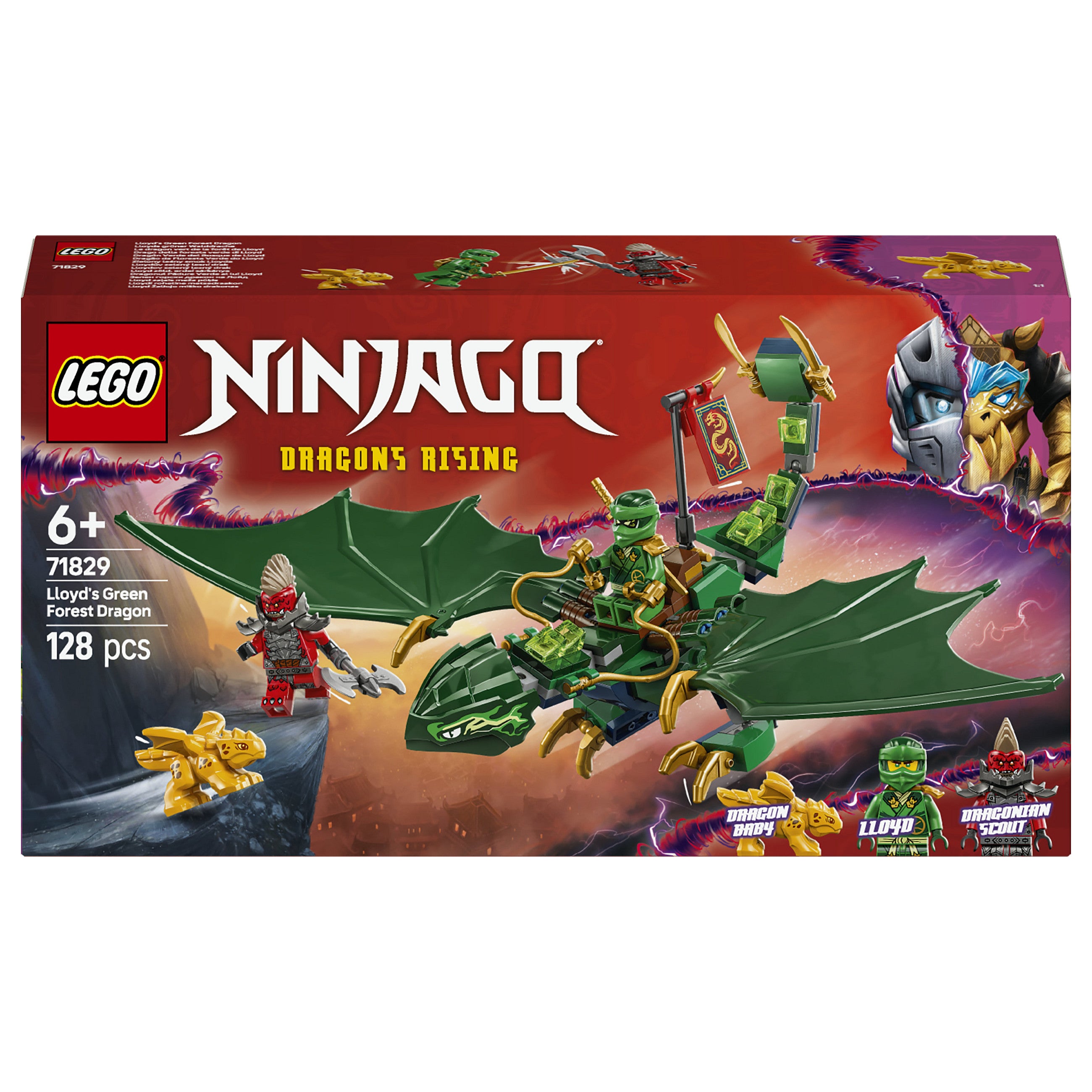 LEGO NINJAGO Lloyds grüner Walddrache 71829