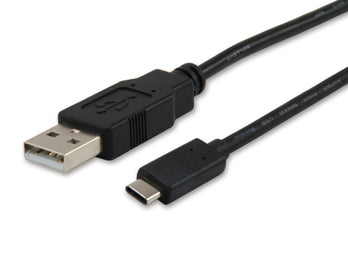 Equip USB 2.0 Typ C auf Typ A Kabel, 1.0m