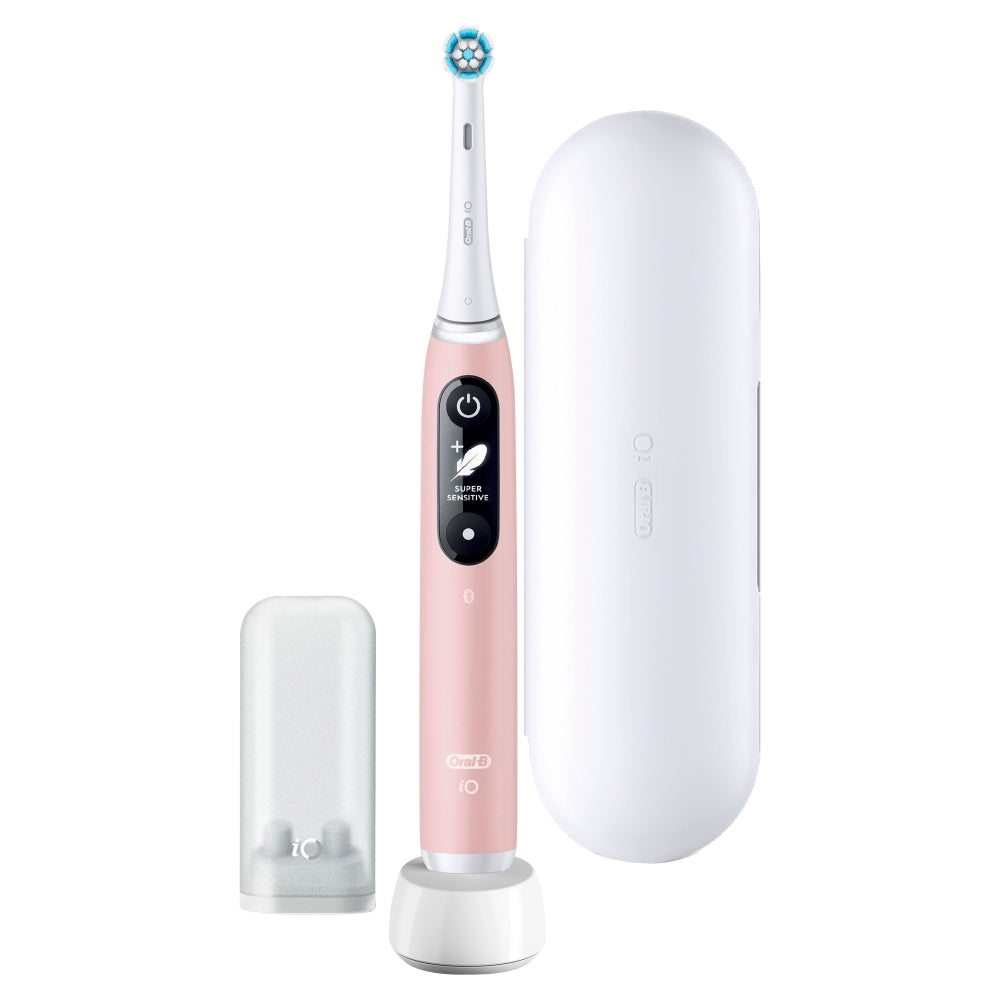Oral-B 445197 Elektrische Zahnbürste Erwachsener Vibrierende Zahnbürste Pink, Weiß