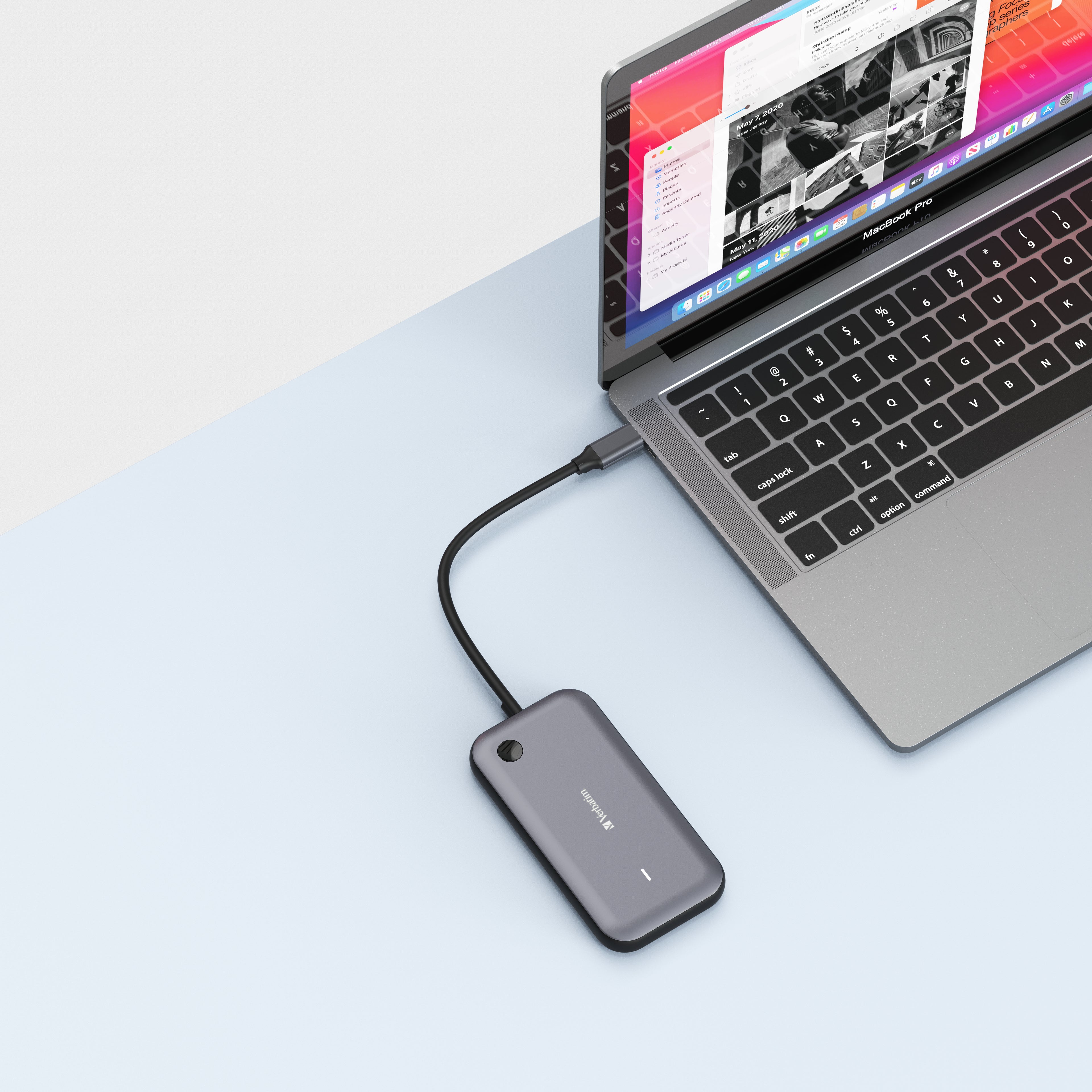Verbatim Share My Screen USB-C Wirel.Displ.Ad. 1080P/Hub 32146 – Bild 4