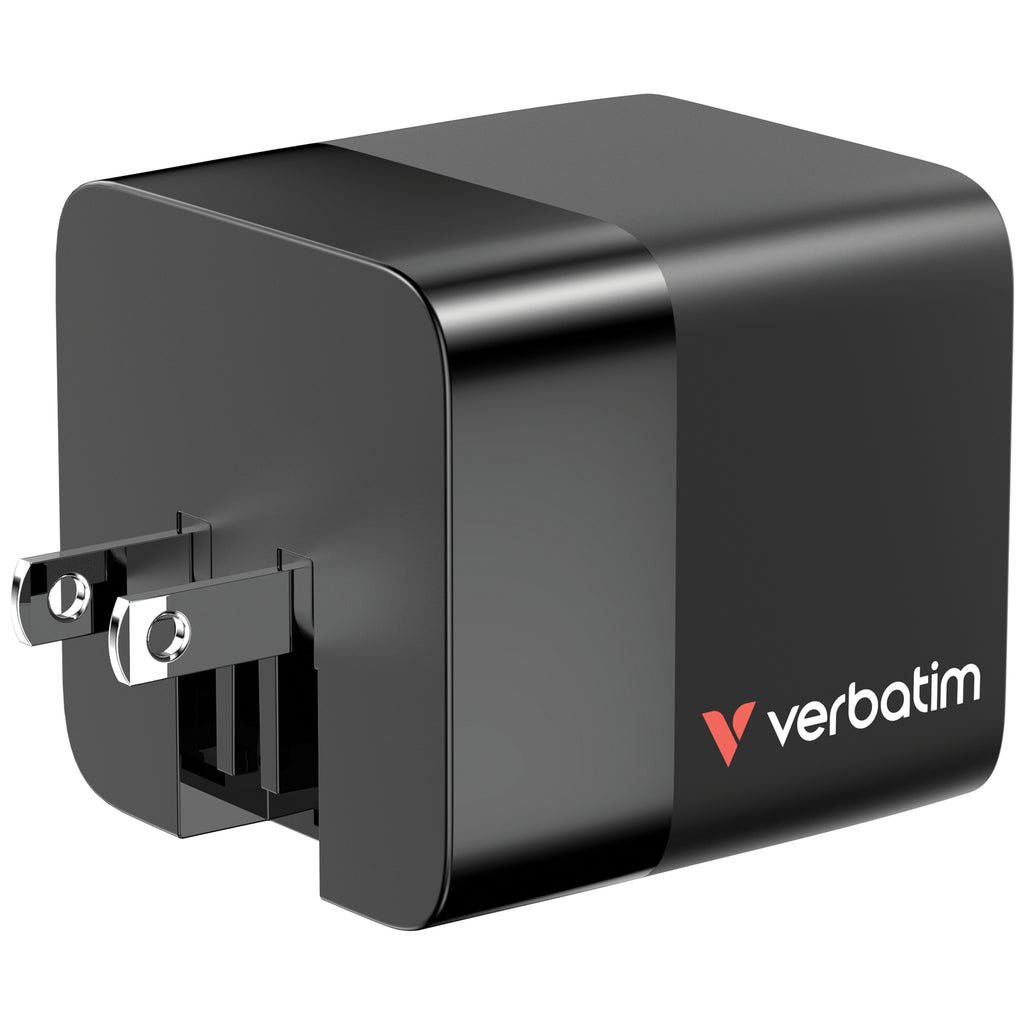 Verbatim GaN Charger 65W Universal Schwarz AC Schnellladung Drinnen – Bild 5