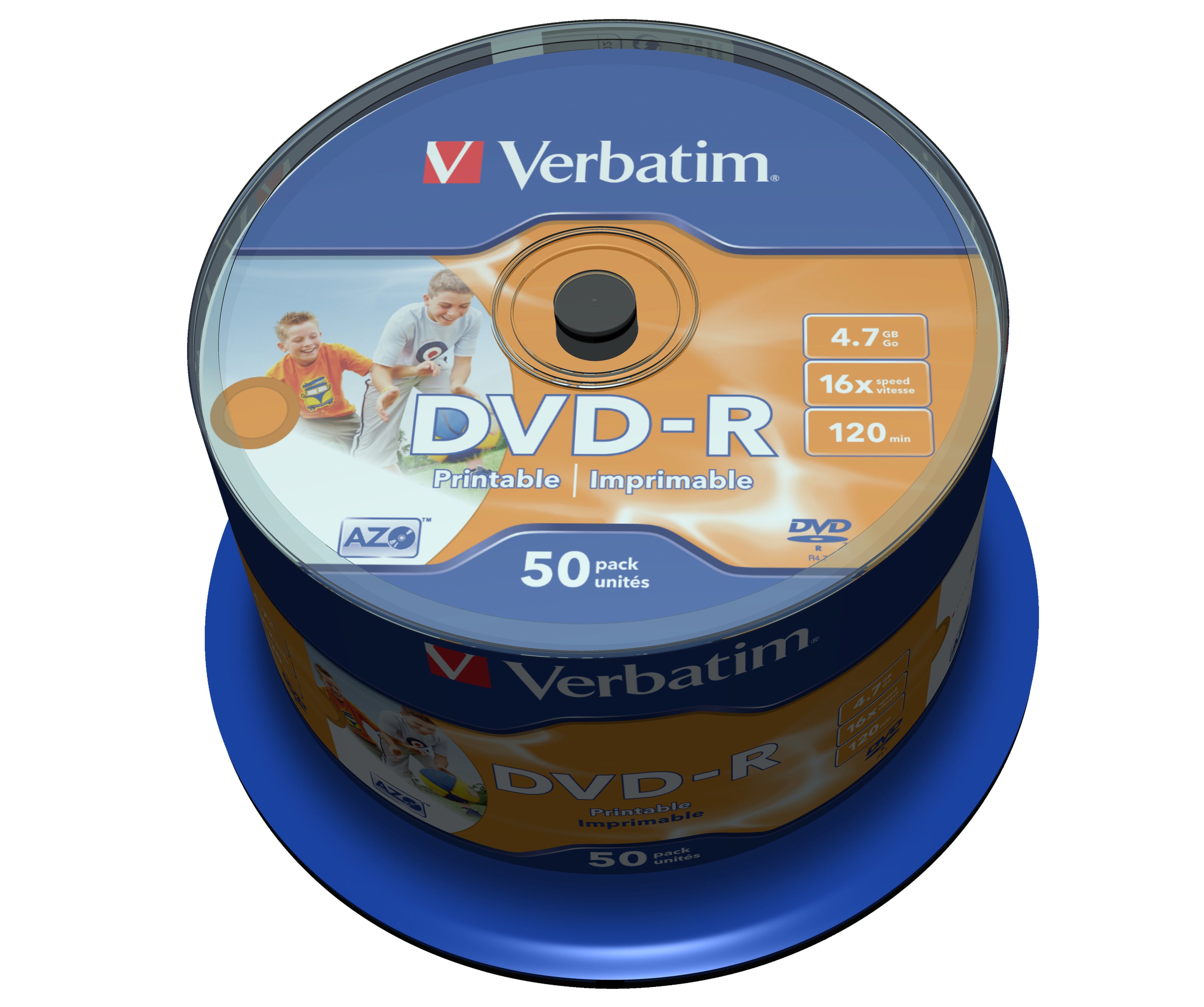 Verbatim 43533 DVD-Rohling 4,7 GB DVD-R 50 Stück(e)