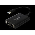 ALLNET USB 3.0 Typ-A Netzwerk Adapter 2x + 1x USB 3.0 Hub ALL-NC-2G-102-USB-A ALLTRAVEL*