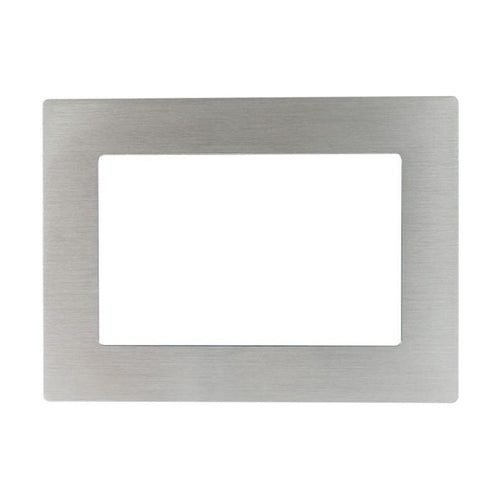 ALLNET Touch Display Tablet 10 Zoll zbh. Blende für Einbaurahmen, silber breit