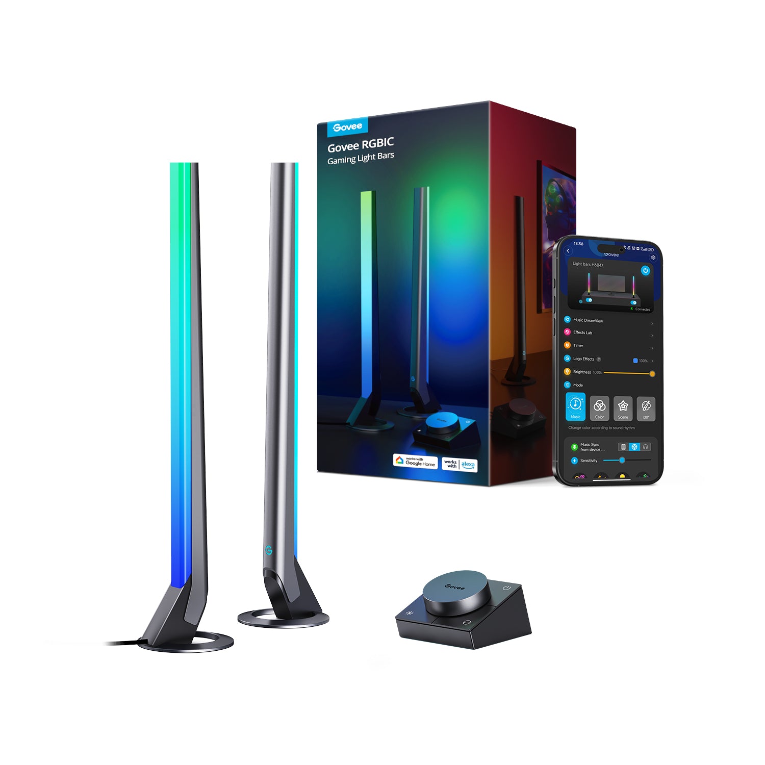 Govee H6047 Smart Lighting Set für intelligente Beleuchtung Wi-Fi/Bluetooth