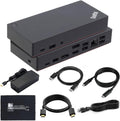 Lenovo 40AS0090EU laptop-dockingstation & portreplikator Kabelgebunden USB 3.2 Gen 1 (3.1 Gen 1) Type-C Schwarz