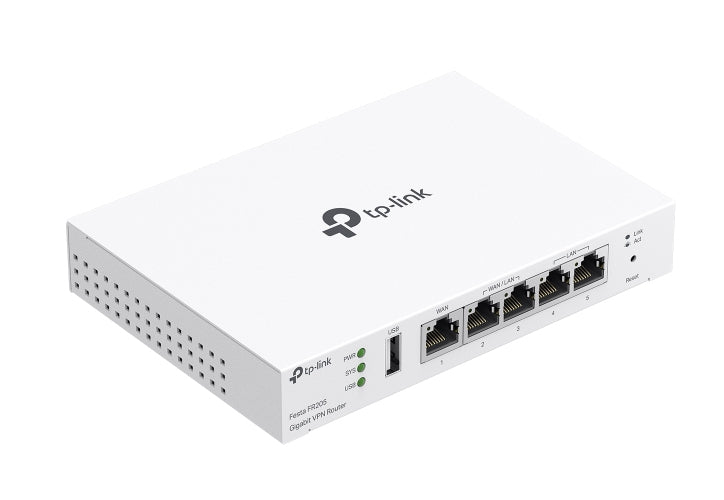 TP-Link Festa FR205 Kabelrouter 10 Gigabit Ethernet, 100 Gigabit Ethernet, Gigabit Ethernet Weiß – Bild 4