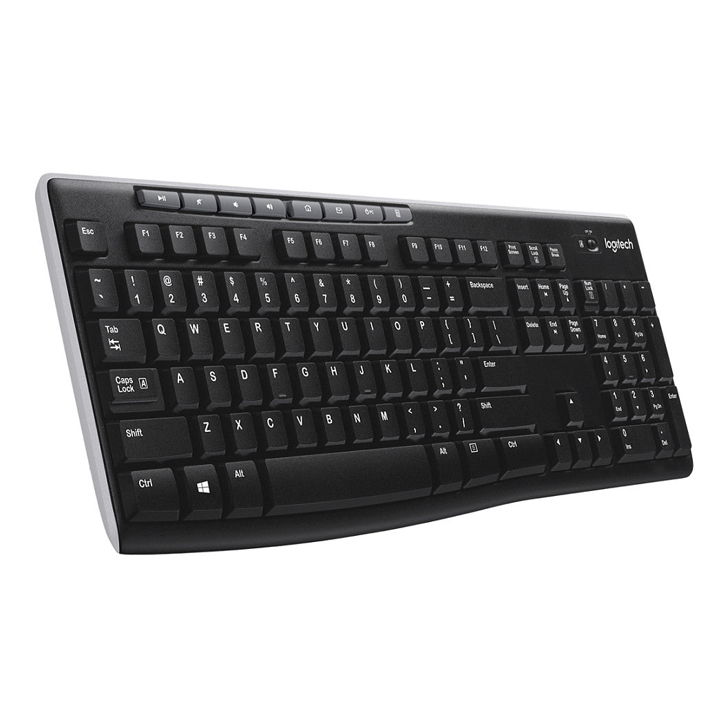 Logitech Keyboard K270 Wireless Black/White
