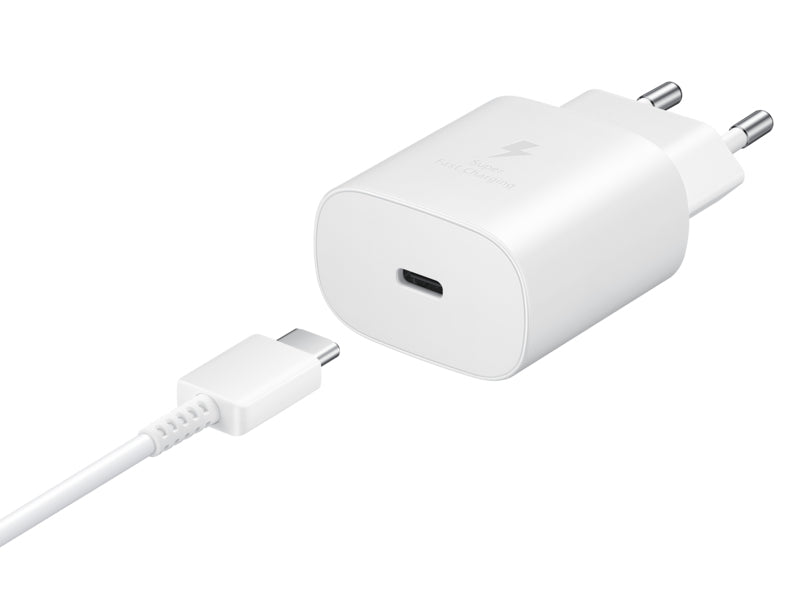 Samsung Fast Charging Wall Charger EP-TA800 - Netzteil - Ultra Fast Charge - USB-C 25W - weiß – Bild 5