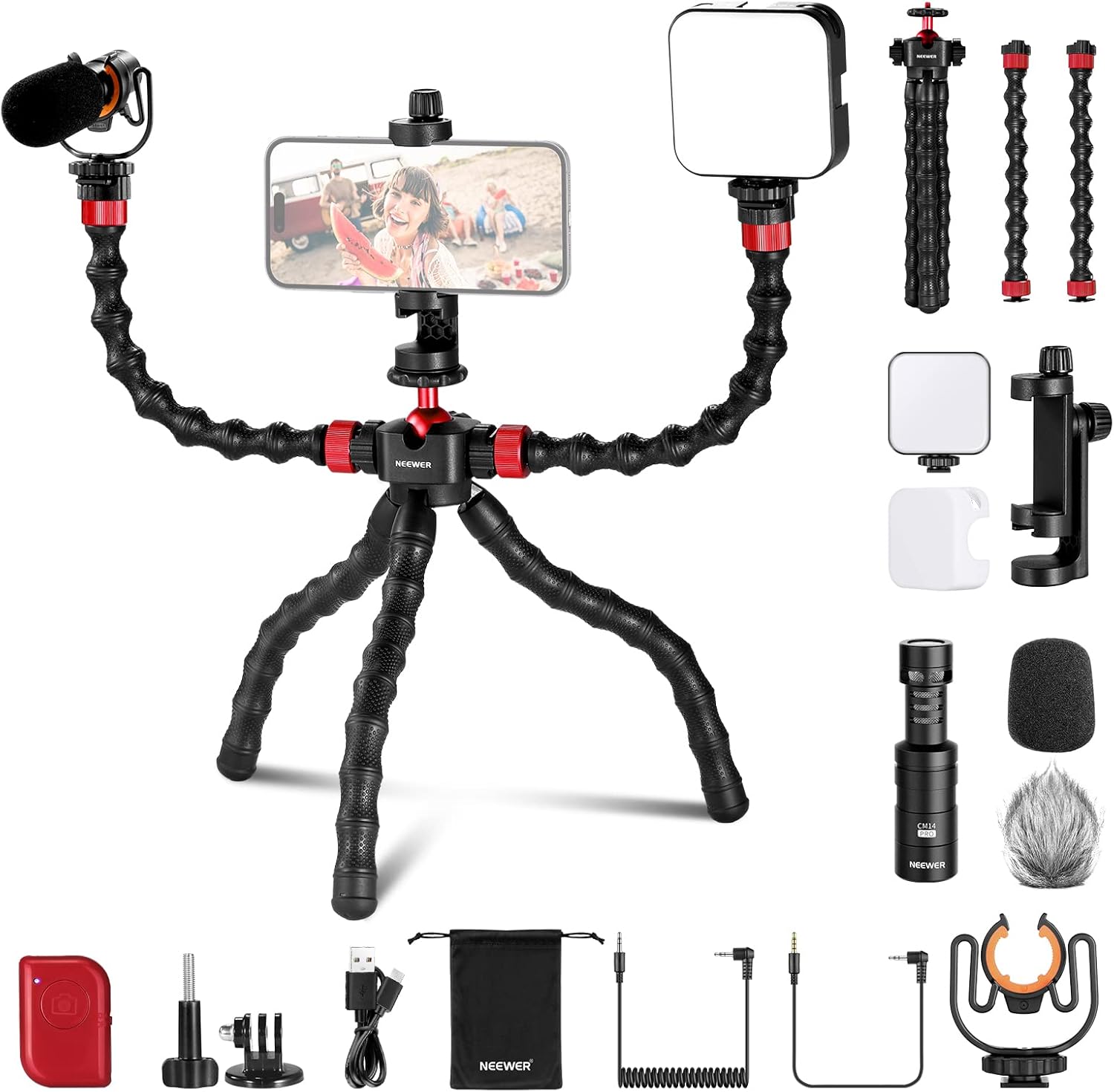 NEEWER PL81 Kamera-Licht für Handy & Laptop