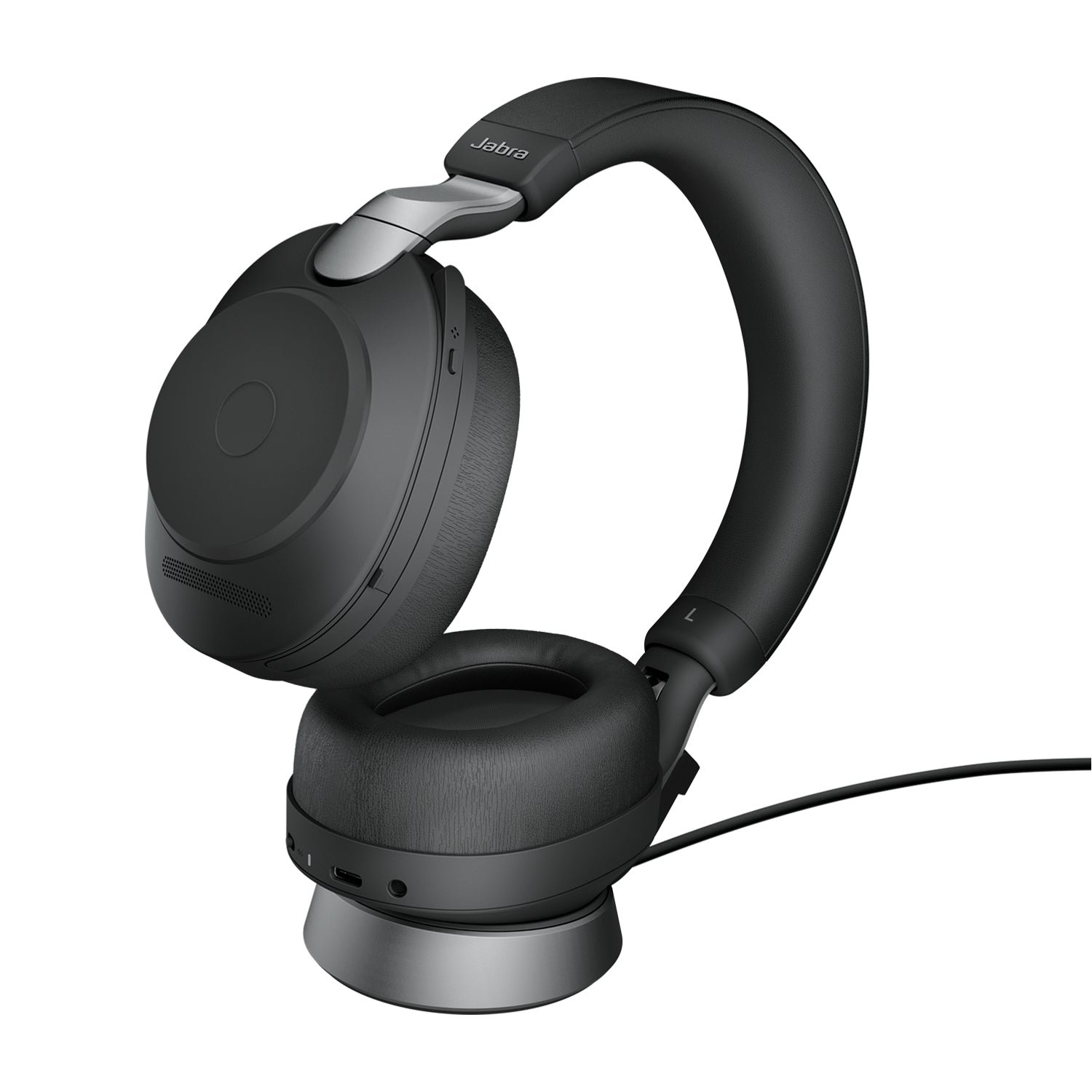 JABRA Evolve2 85 UC Stereo - Headset - Bluetooth - kabellos, kabelgebunden - 3,5 mm Stecker – Bild 2
