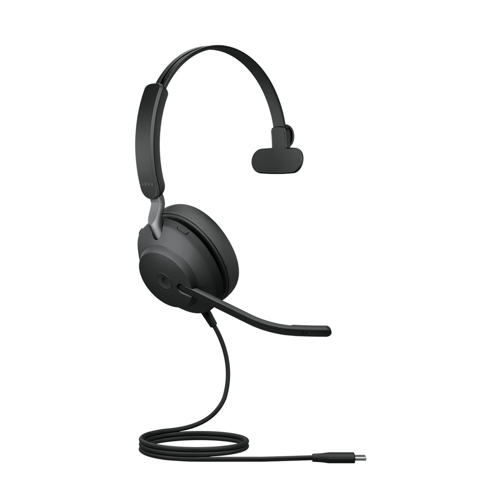 Jabra Evolve2 40 SE Kopfhörer Kabelgebunden Kopfband Büro/Callcenter USB Type-C / USB Type-A Schwarz – Bild 2