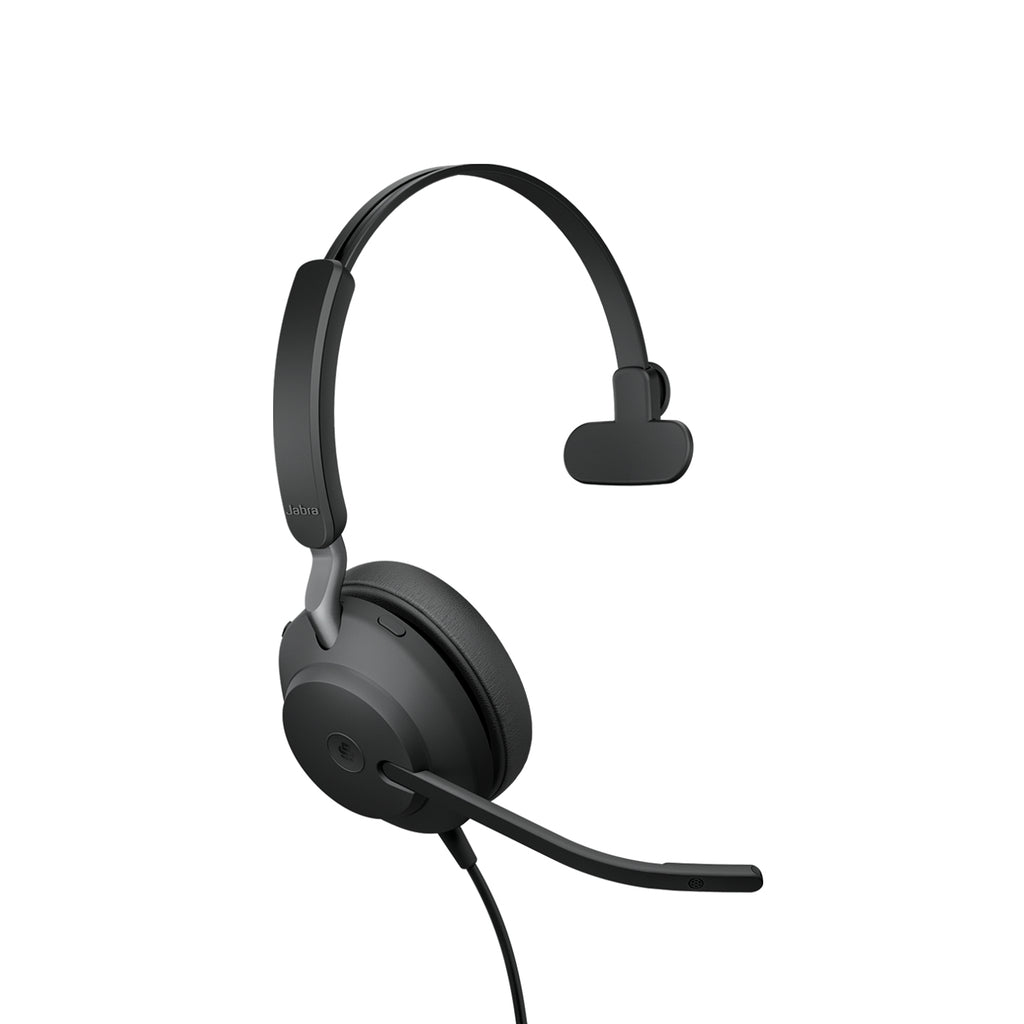 Jabra Evolve2 40 SE Kopfhörer Kabelgebunden Kopfband Büro/Callcenter USB Type-C / USB Type-A Schwarz – Bild 3
