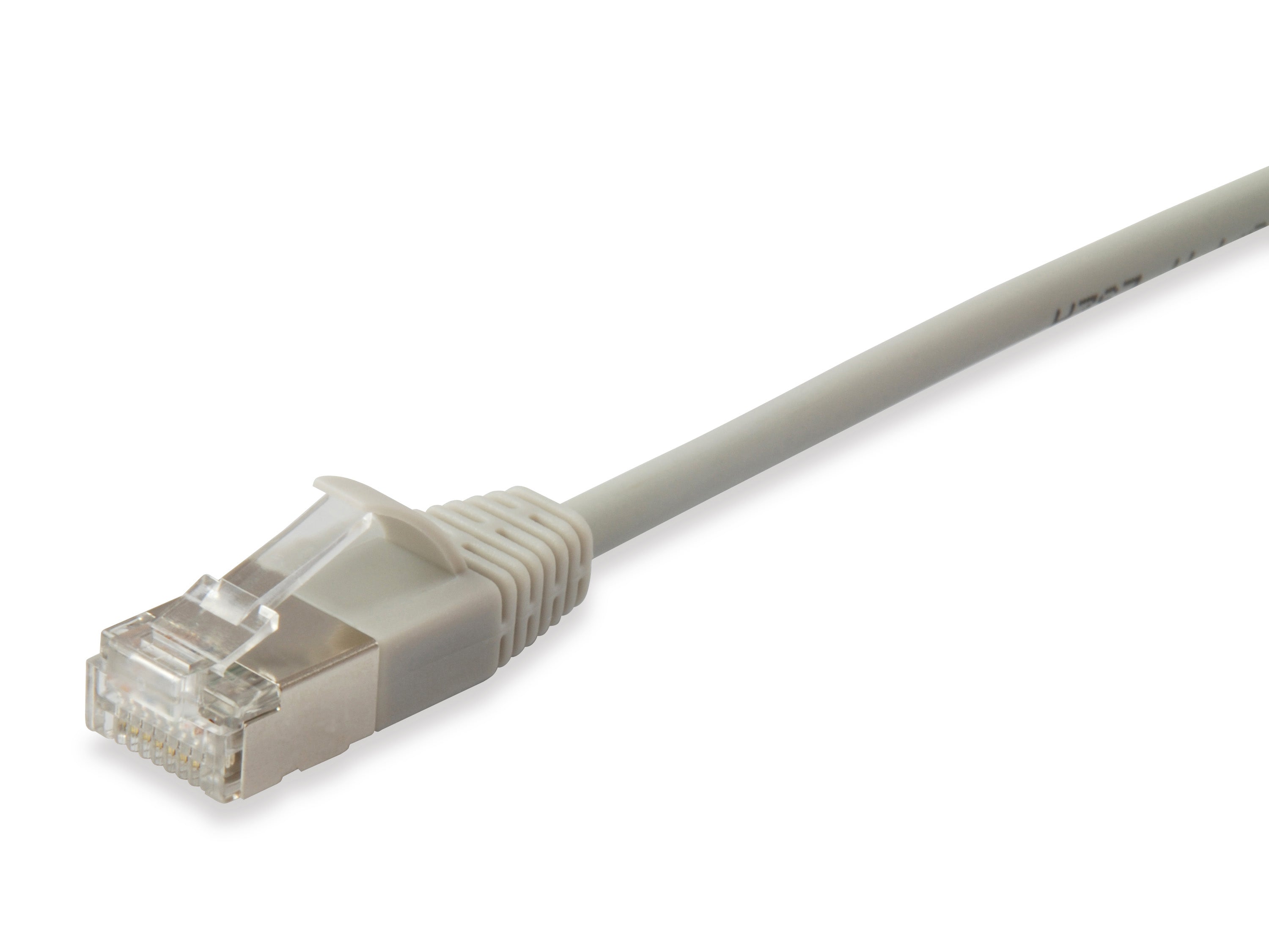 Equip Slim Patch Cable - CAT6A F/FTP - 0,5 m - Beige – Bild 2