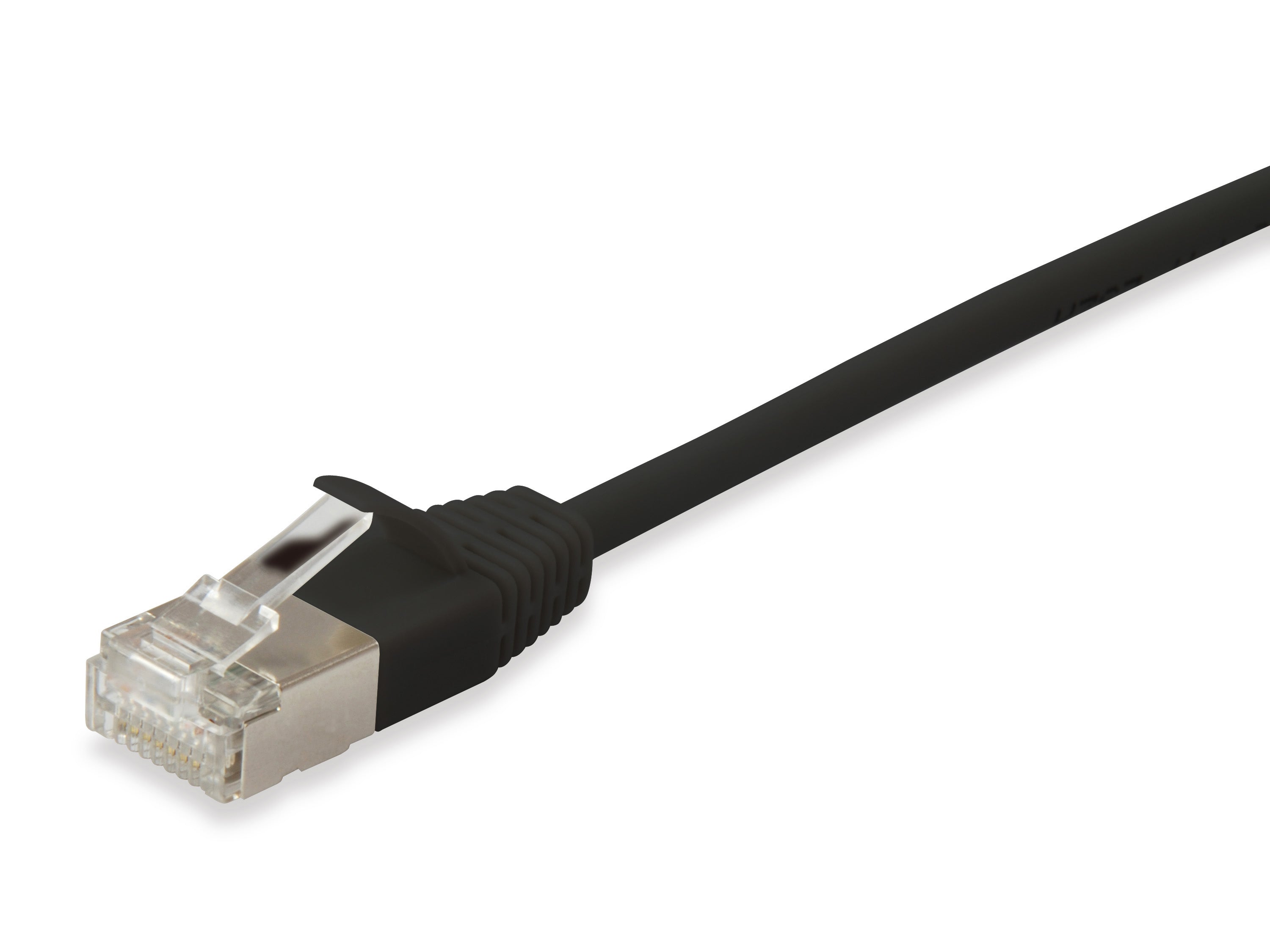 Equip Slim Patch Cable - CAT6A F/FTP - 3 m - Black – Bild 2
