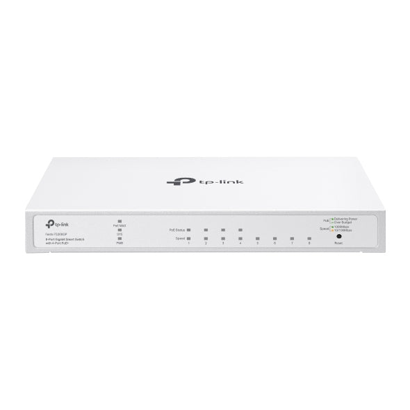 TP-Link FESTA FS308GP Netzwerk-Switch Managed Gigabit Ethernet (10/100/1000) Power over Ethernet (PoE) Weiß