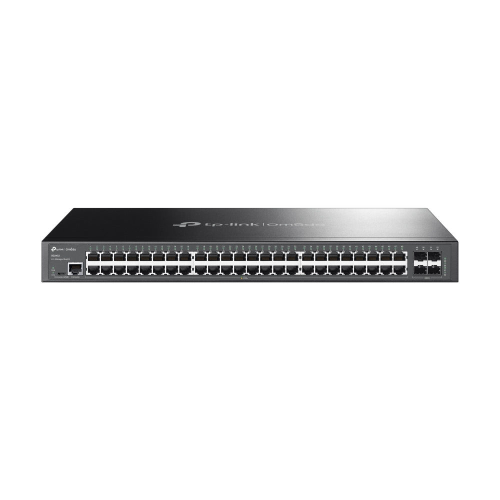 TP-Link Omada SG3452 Netzwerk-Switch Managed L2+ Gigabit Ethernet (10/100/1000) 1U Schwarz