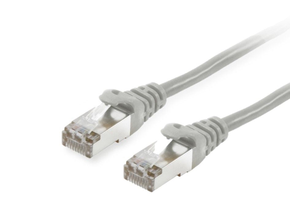Equip Cat.6A S/FTP Patchkabel, Grau, 1.5m