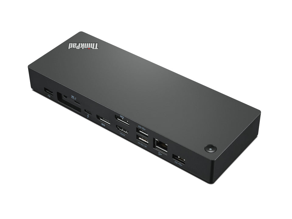 Lenovo 40B00300EU laptop-dockingstation & portreplikator Kabelgebunden Thunderbolt 4 Schwarz, Rot – Bild 2