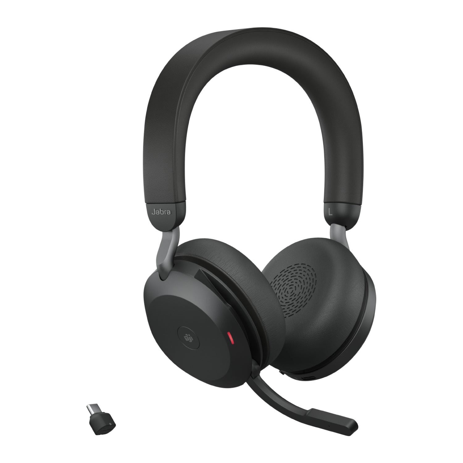 Jabra Evolve2 75 Kopfhörer Verkabelt & Kabellos Kopfband Anrufe/Musik USB Typ-C Bluetooth Ladestation Schwarz – Bild 3