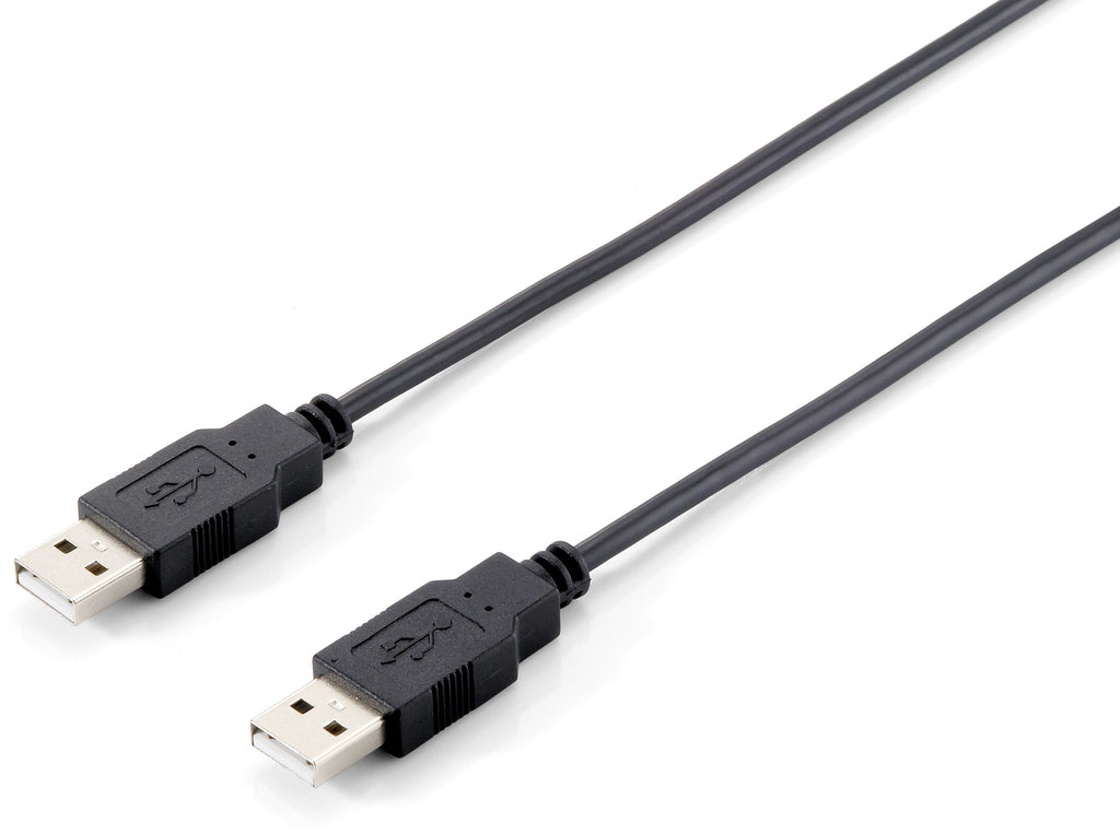 Equip USB 2.0 A auf Kabel, M/M, 1.8m , Schwarz