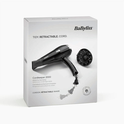 BaByliss D374DE Cordkeeper 2000 Haartrockner