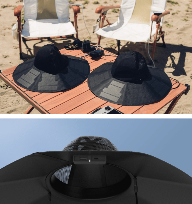 ECOFLOW Solar Hat L-XL