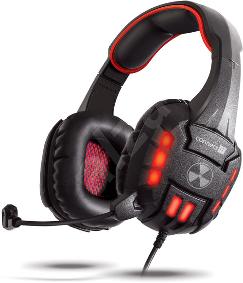 Connect IT BATTLE headset USB GH1000 w/mic***