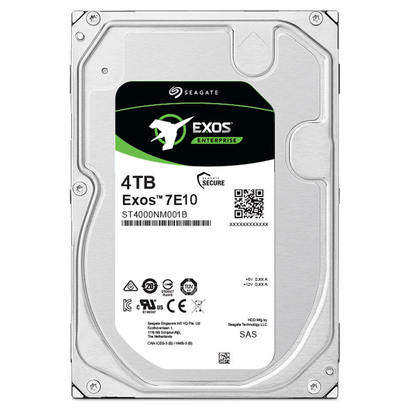 Seagate Enterprise ST4000NM001B Interne Festplatte 4 TB 7200 RPM 256 MB 3.5" SAS