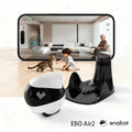 ENABOT EBO Air 2 Haustierroboter 2K Kamera Nachtsicht WLAN App Blau