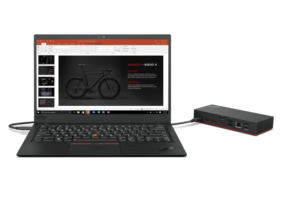 Lenovo ThinkPad Universal USB-C Dock Kabelgebunden USB 3.2 Gen 1 (3.1 Gen 1) Type-C Schwarz – Bild 5
