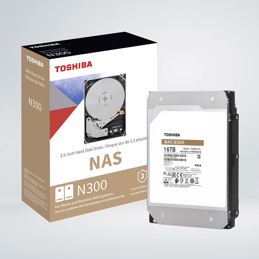 Toshiba N300 High-Rel. 3,5" Hard Drive 12TB Gold