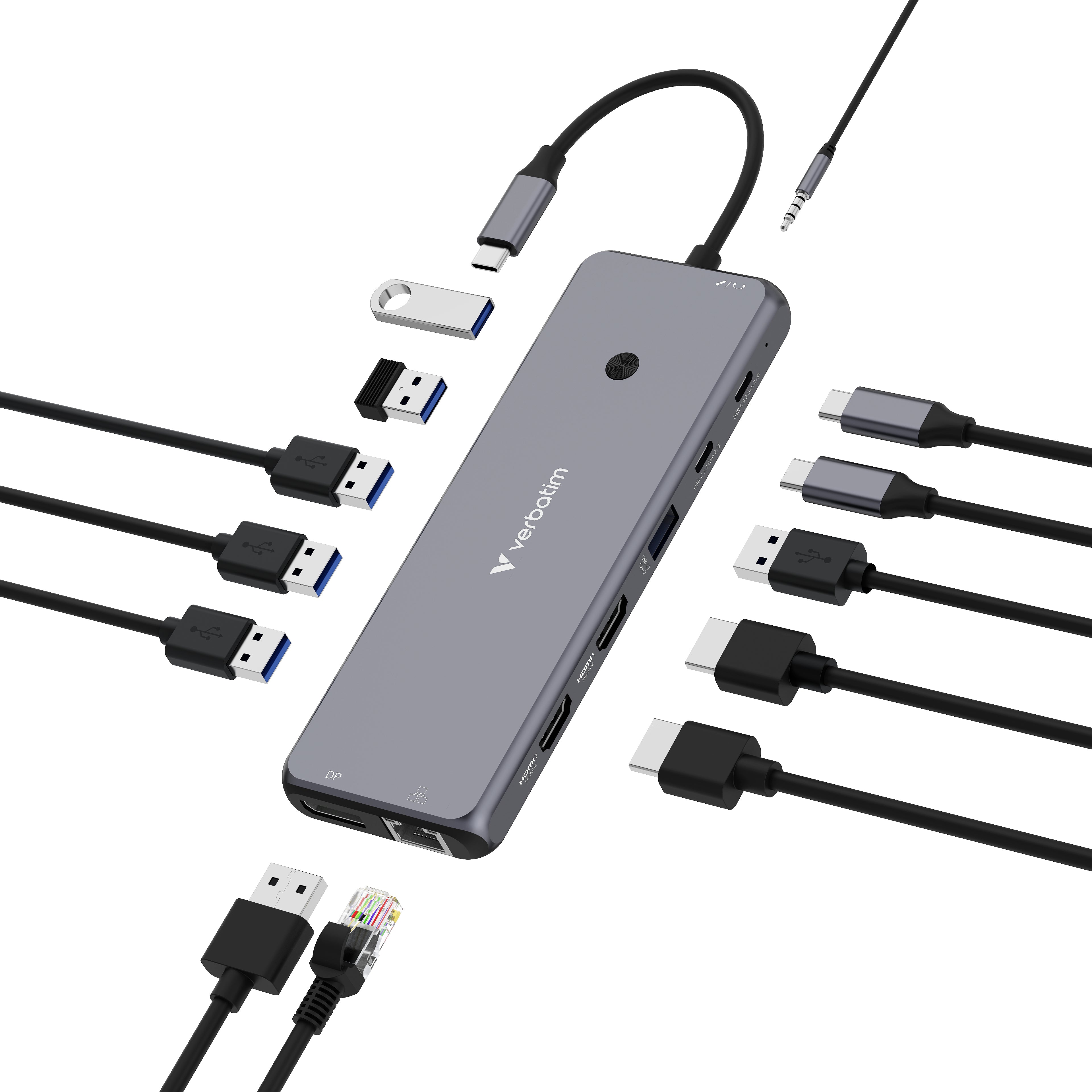 Verbatim USB-C Pro Multiport Hub 13 Port CMH-13 32153