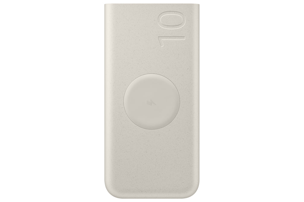 Samsung EB-U2510XUEGEU Powerbank 10000 mAh Kabelloses Aufladen Beige