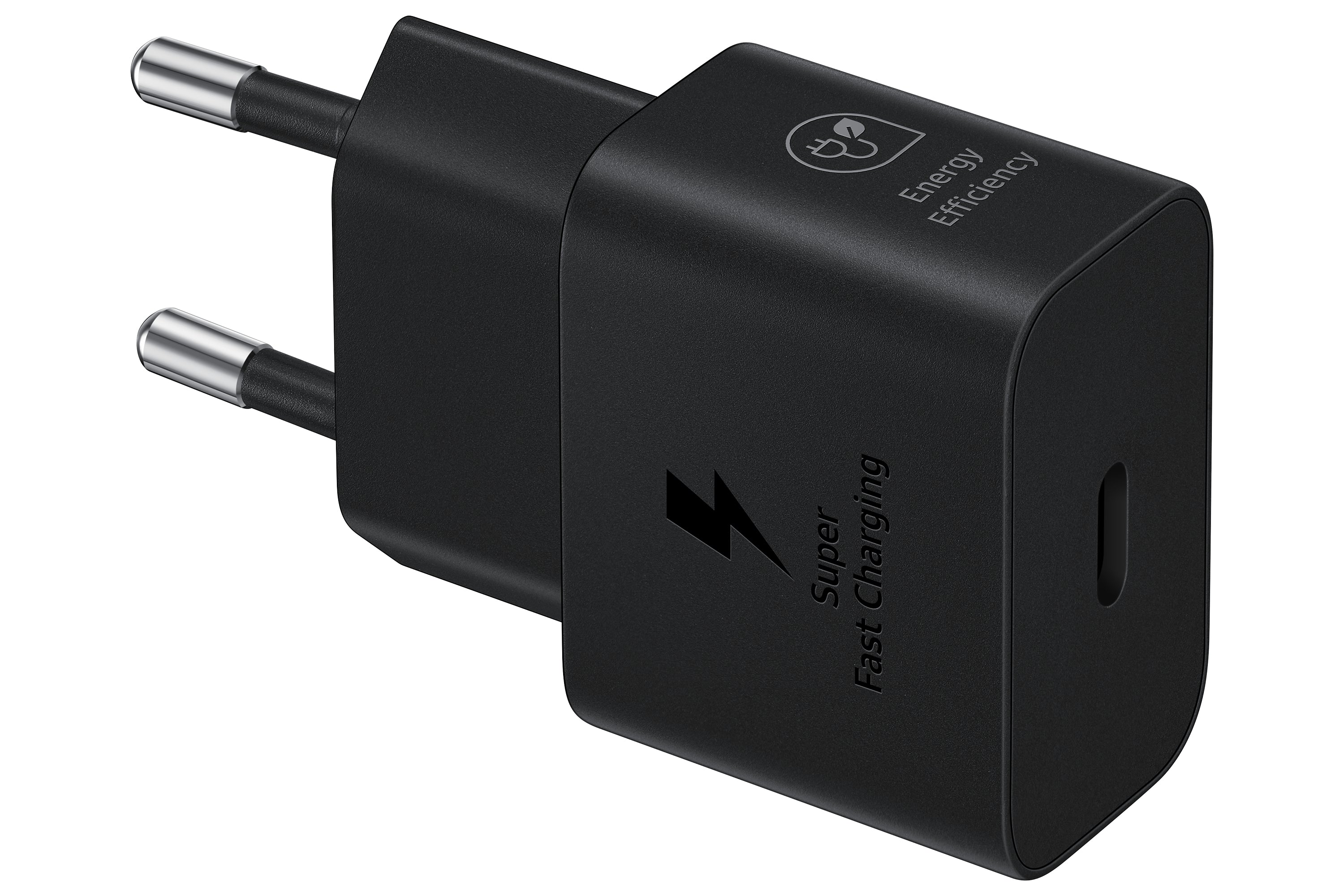 Samsung Schnellladegerät - ohne Datenkabel - USB-C 25W - schwarz