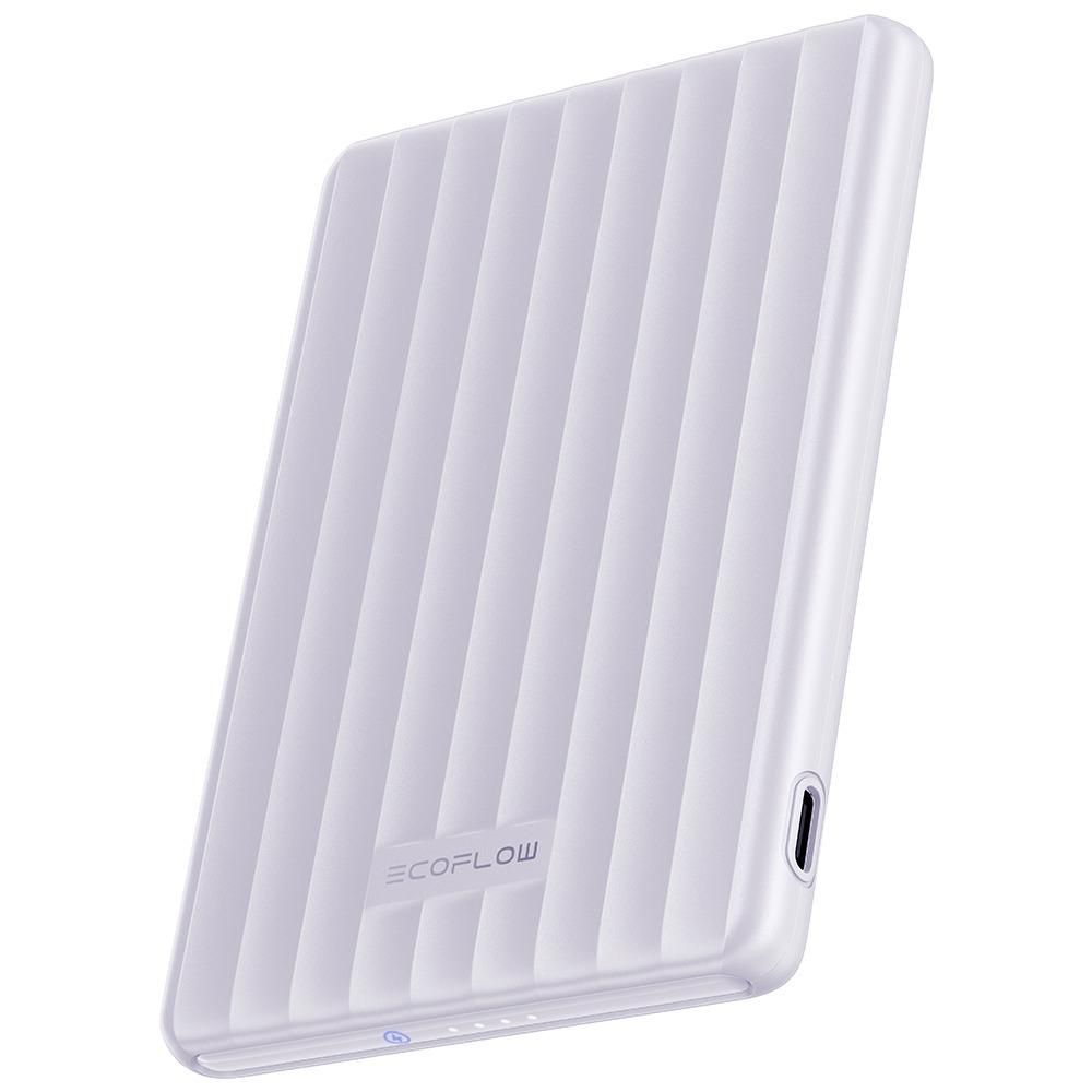 ECOFLOW RAPID Mag 5K Powerbank 5000mAh Qi2 15W kabellos X-Cooling Slim Purple