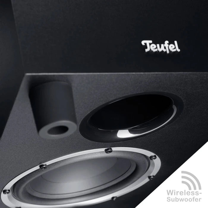 Teufel T6 Subwoofer MK2 20 60W Schwarz Wireless