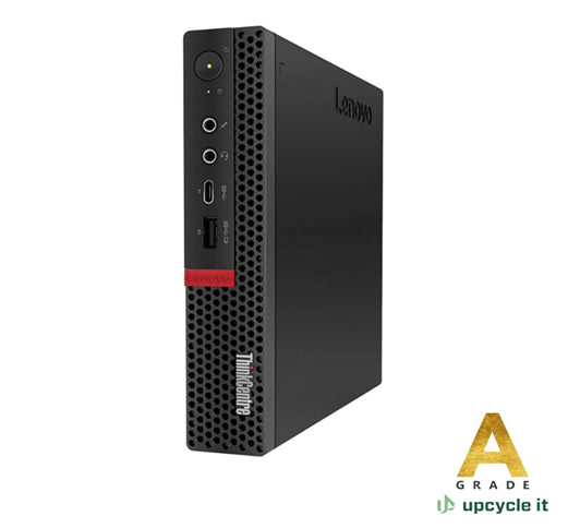 upcycle it Lenovo ThinkCentre M920q Tiny (Refurbsihed) A Intel® Core™ i7 i7-8700T 16 GB DDR4-SDRAM 512 GB SSD Windows 11 Pro Mini PC Mini-PC Schwarz