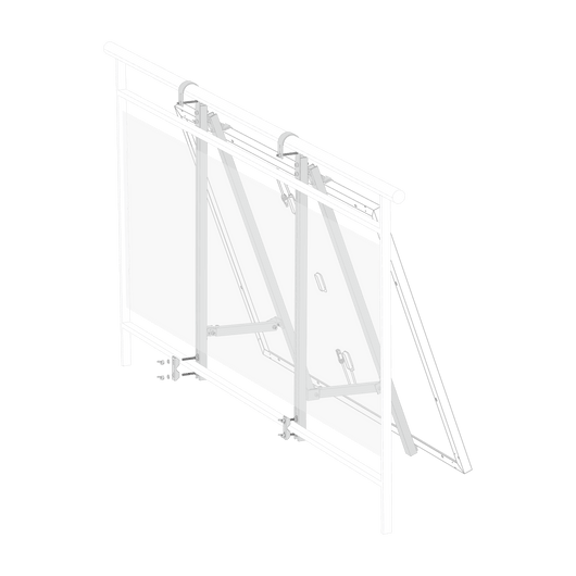 ECOFLOW Bracket - Semi-enclosed Balcony