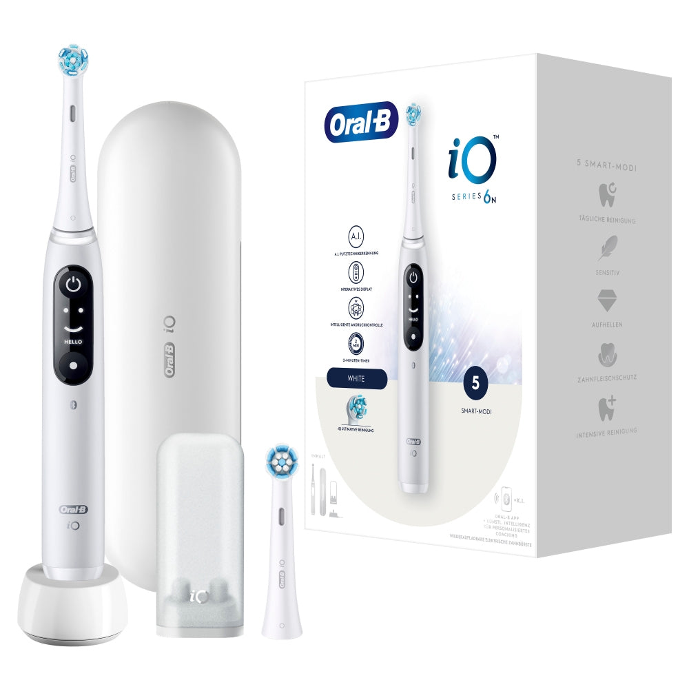 Oral-B 445234 Elektrische Zahnbürste Erwachsener Vibrierende Zahnbürste Weiß