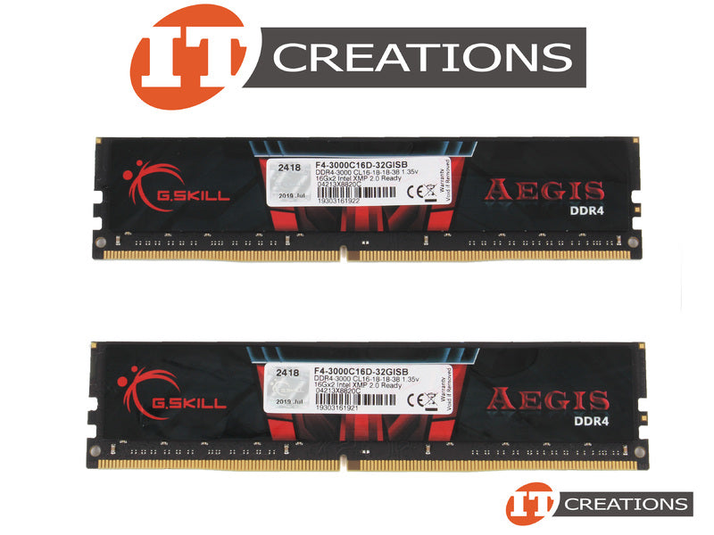 G.Skill Aegis F4-3000C16D-32GISB memory module